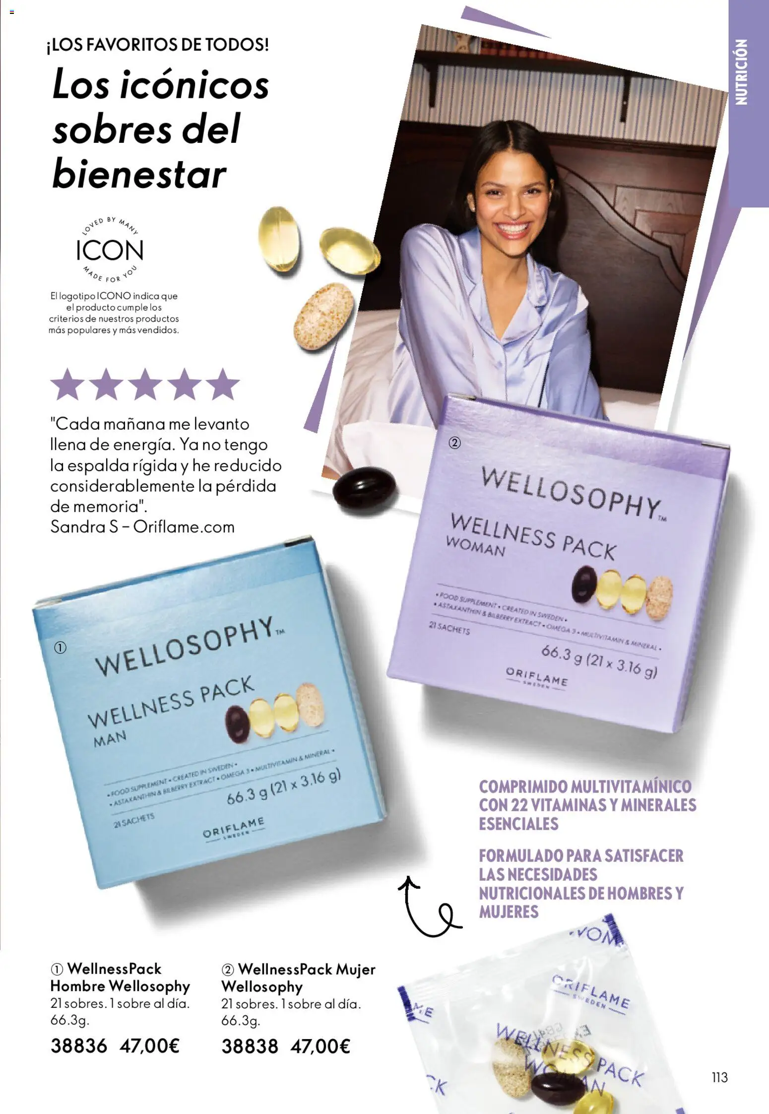 Oriflame - Catálogo Campaña 5 - Página de 113 - Válido desde 01/04/2026