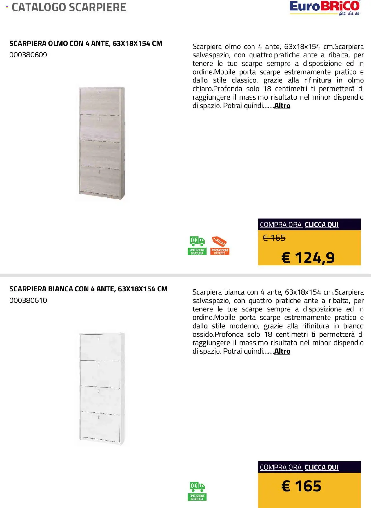 Eurobrico Scarpiere catalogo - pagina 24 - valido dal 23/07/2025