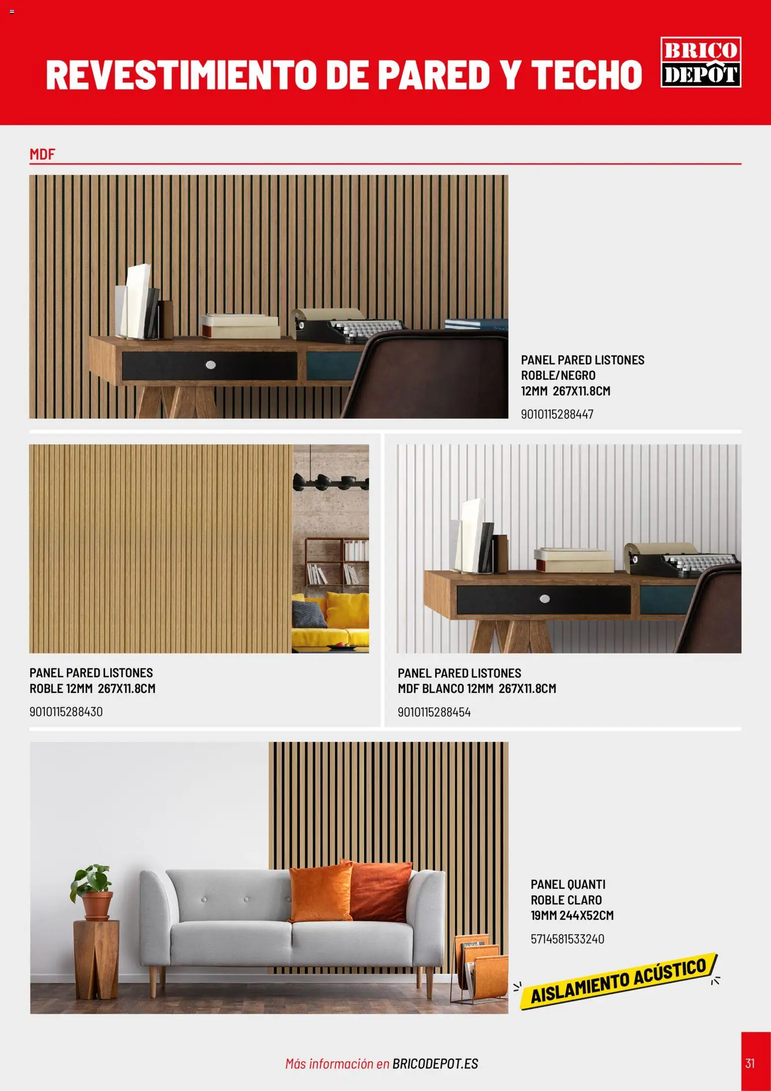Brico Depôt Revestimientos - Página de 31 - Válido desde 02/01/2026