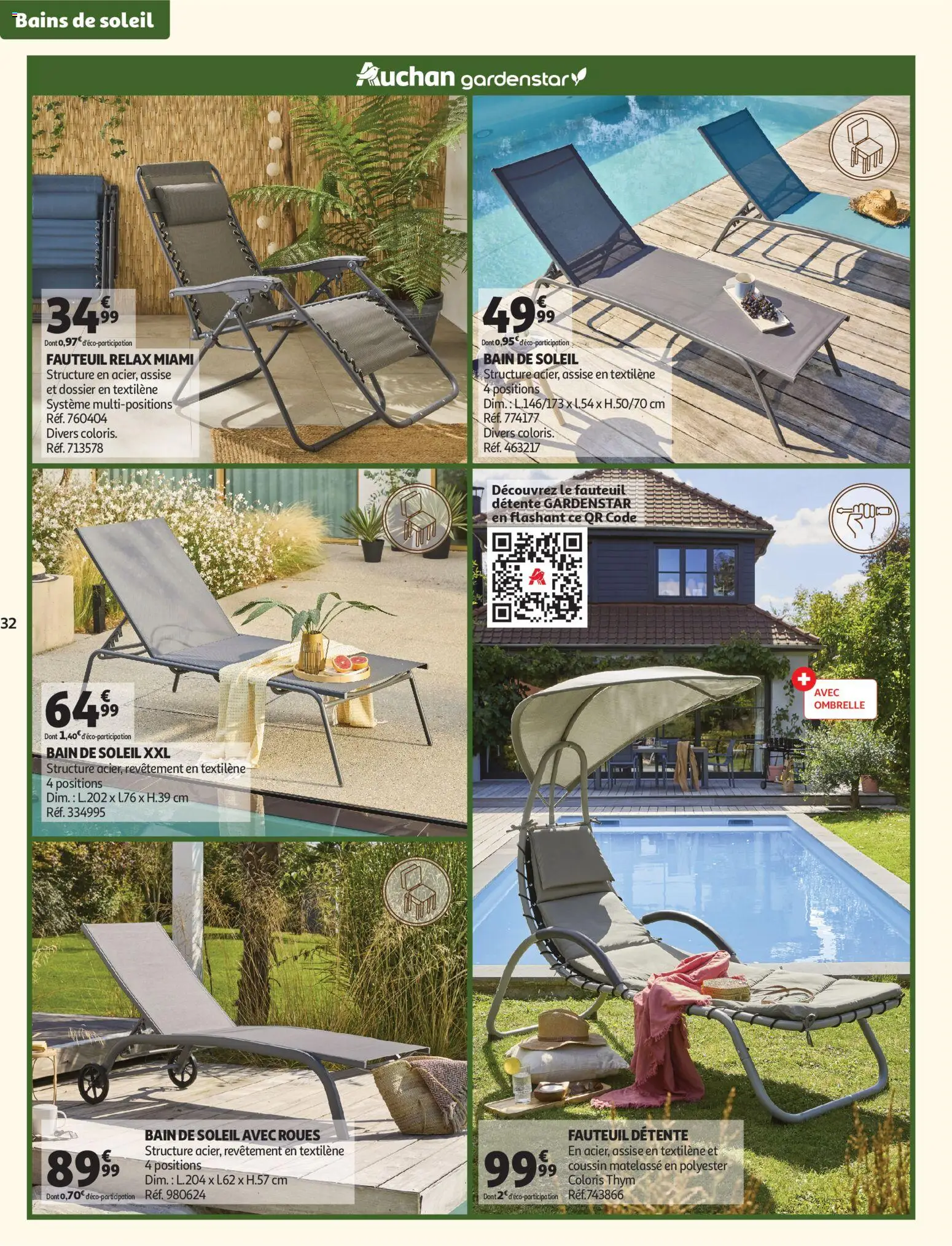 Auchan - Jardinage, meubles jardin - page 32- valid from 03/03/2026