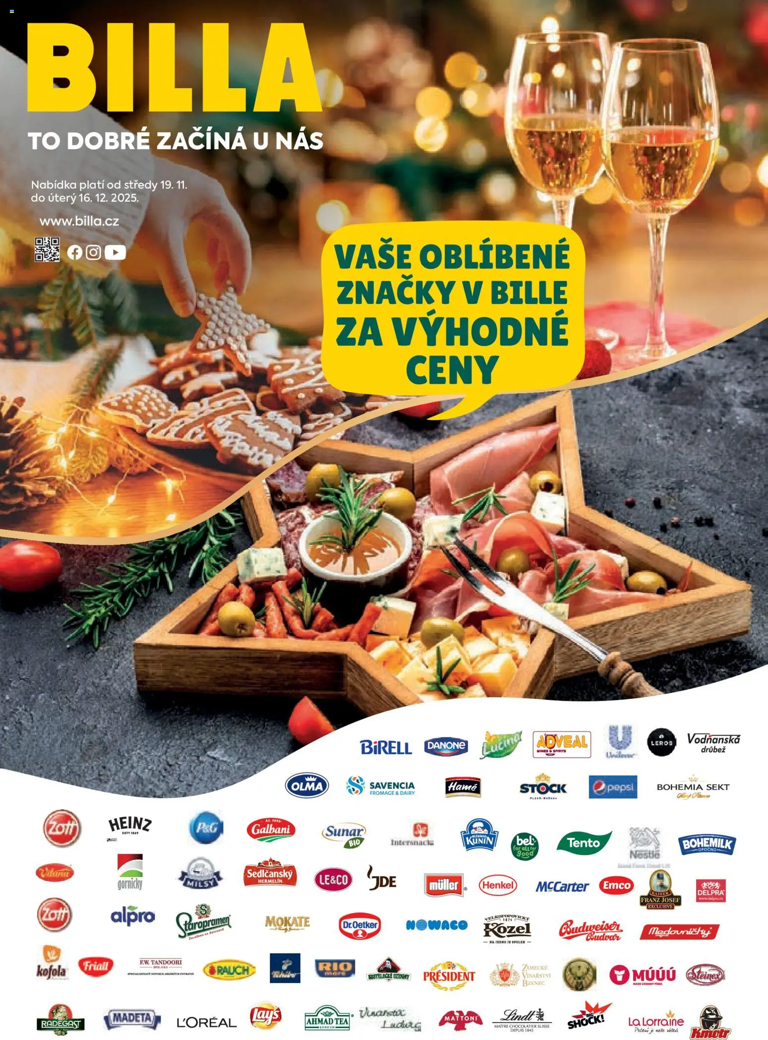 Billa leták - Partneři - strana 1- platný od 19.11.2025