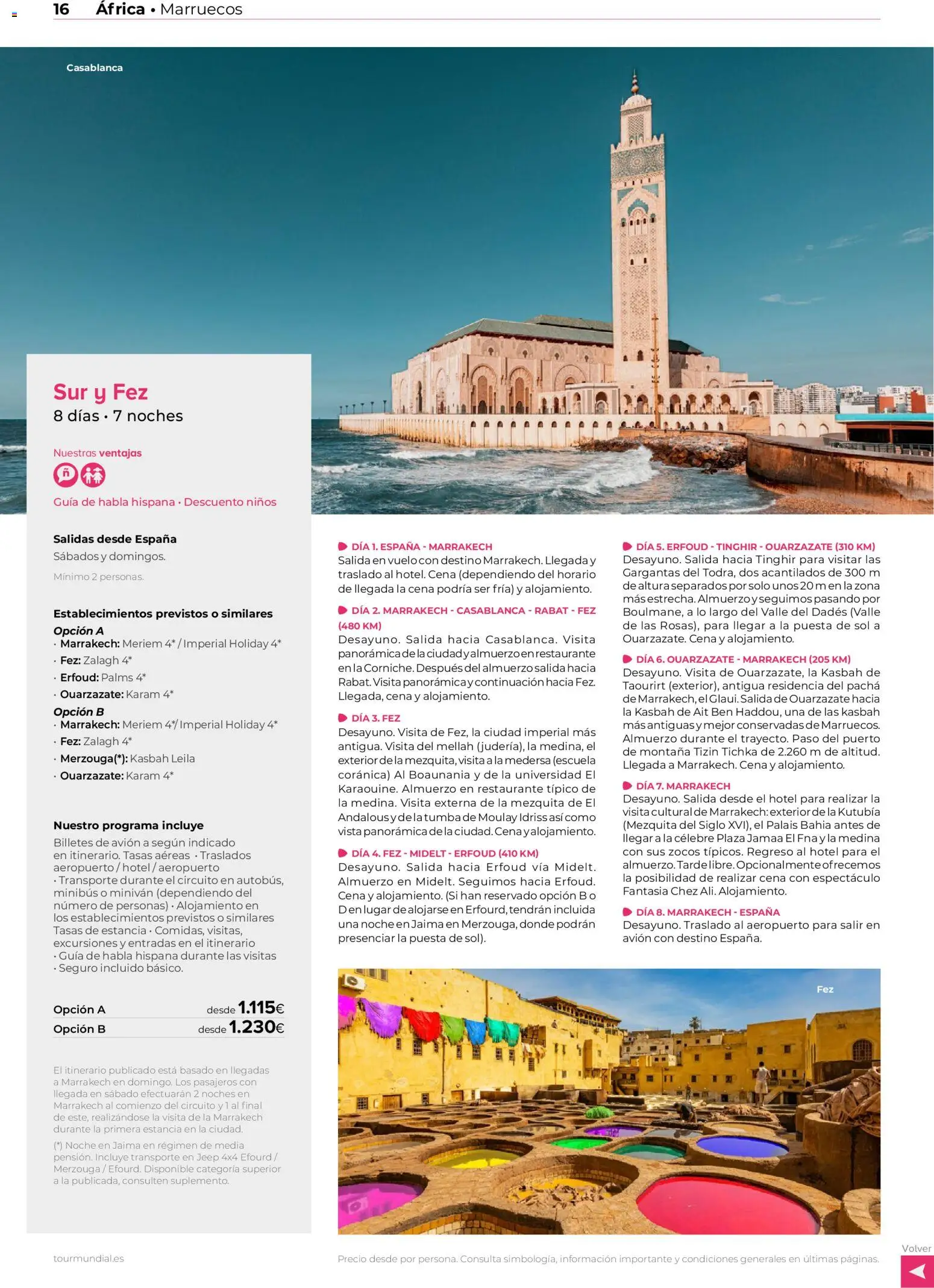 Viajes El Corte Inglés Africa y Oriente Medio - Página de 16 - Válido desde 01/01/2026