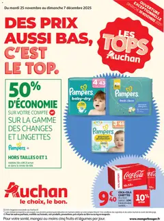 Aperçu Auchan - Des prix aussi bas, c'est le Top valable à partir du 25/11/2025