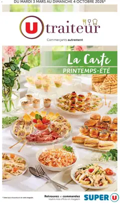 Aperçu Super U - La carte Printemps Été valable à partir du 03/03/2026
