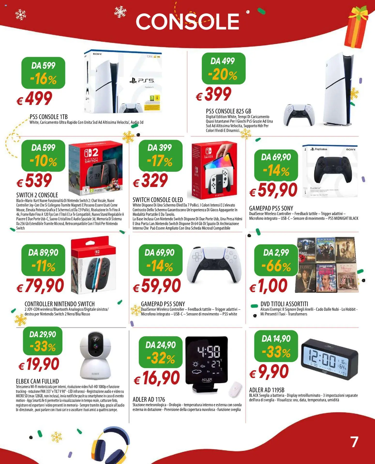 Galassia Natale Tecnologia catalogo - pagina 7 - valido dal 01/12/2025