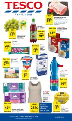 Náhled Tesco leták - Hypermarket platný od 07.01.2026