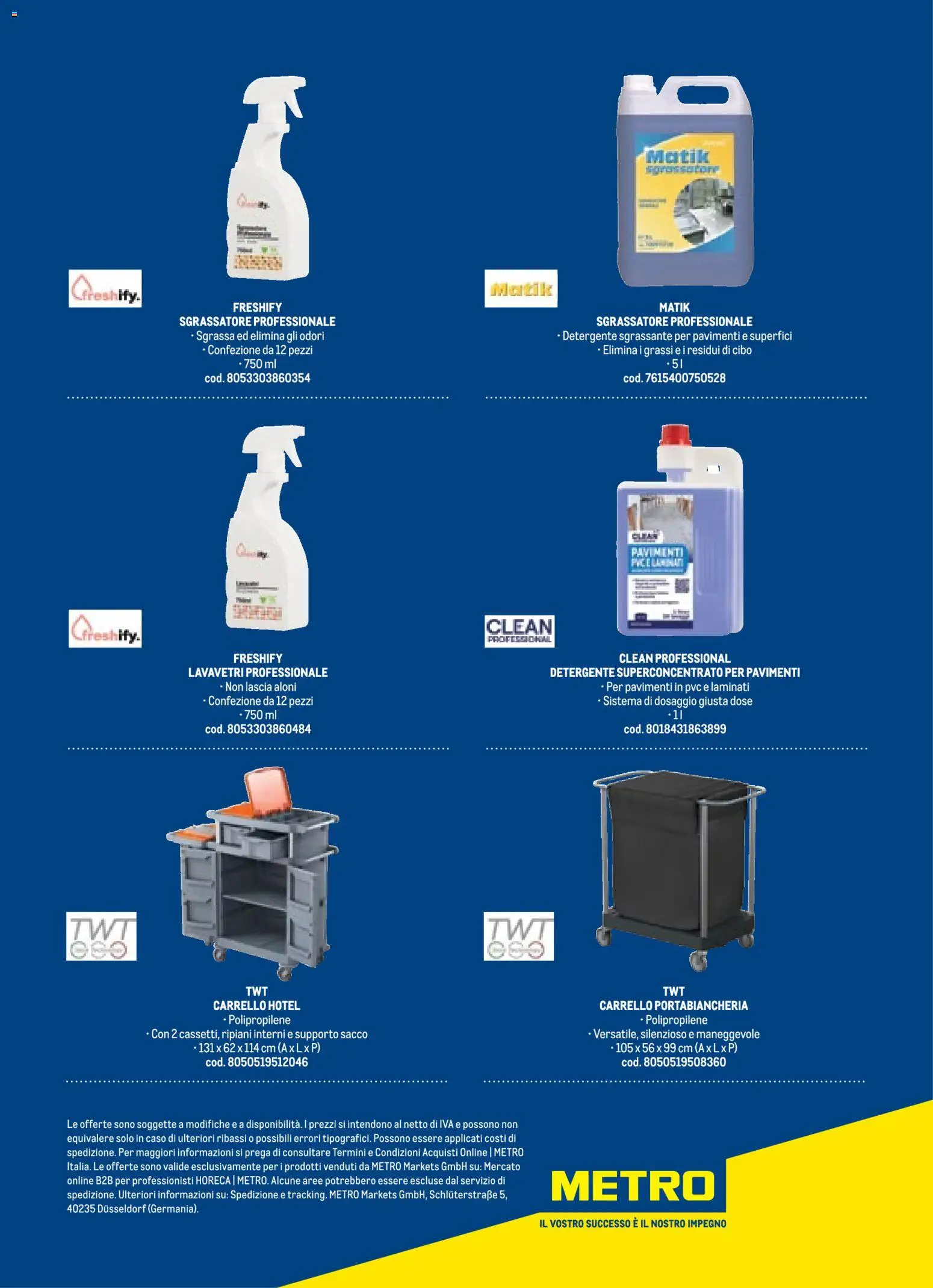 Metro Hotel catalogo - pagina 106 - valido dal 17/10/2025