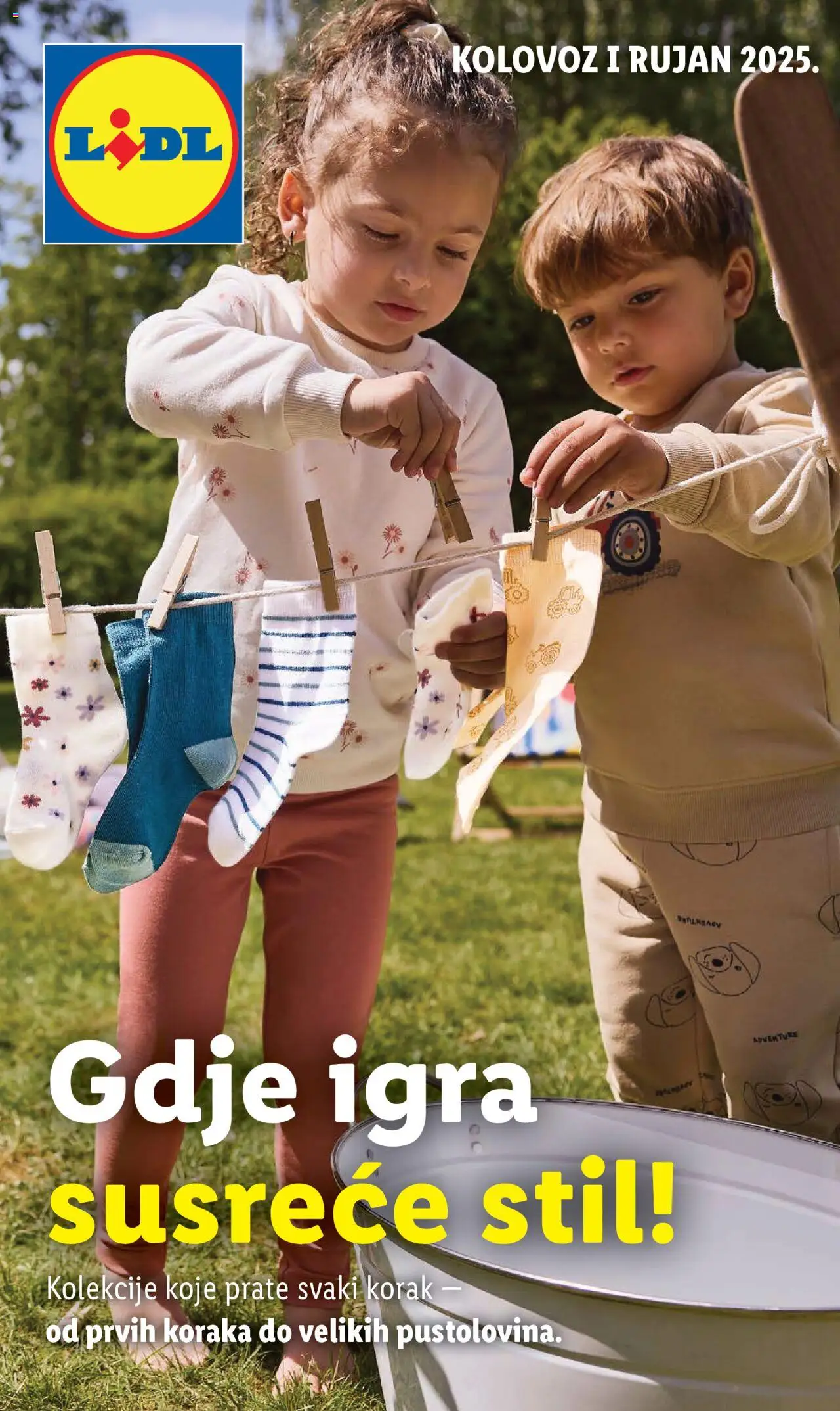 Gdje igra susreće stil! Lidl - stranica 1- važeći od 01.08.2025