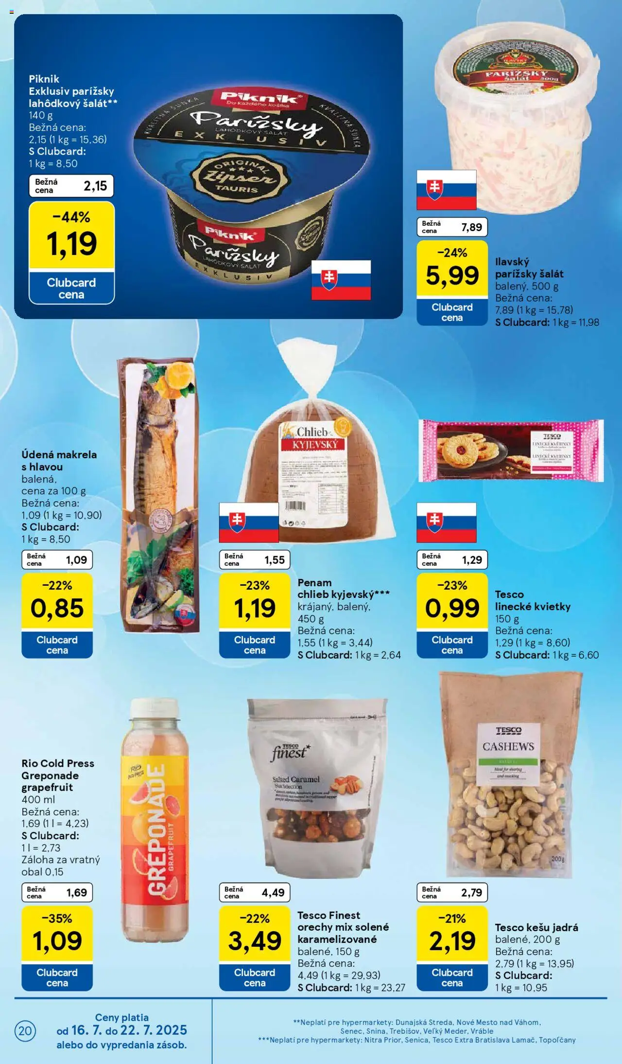 Tesco Hypermarket - leták - strana 20- platný od 16.07.2025