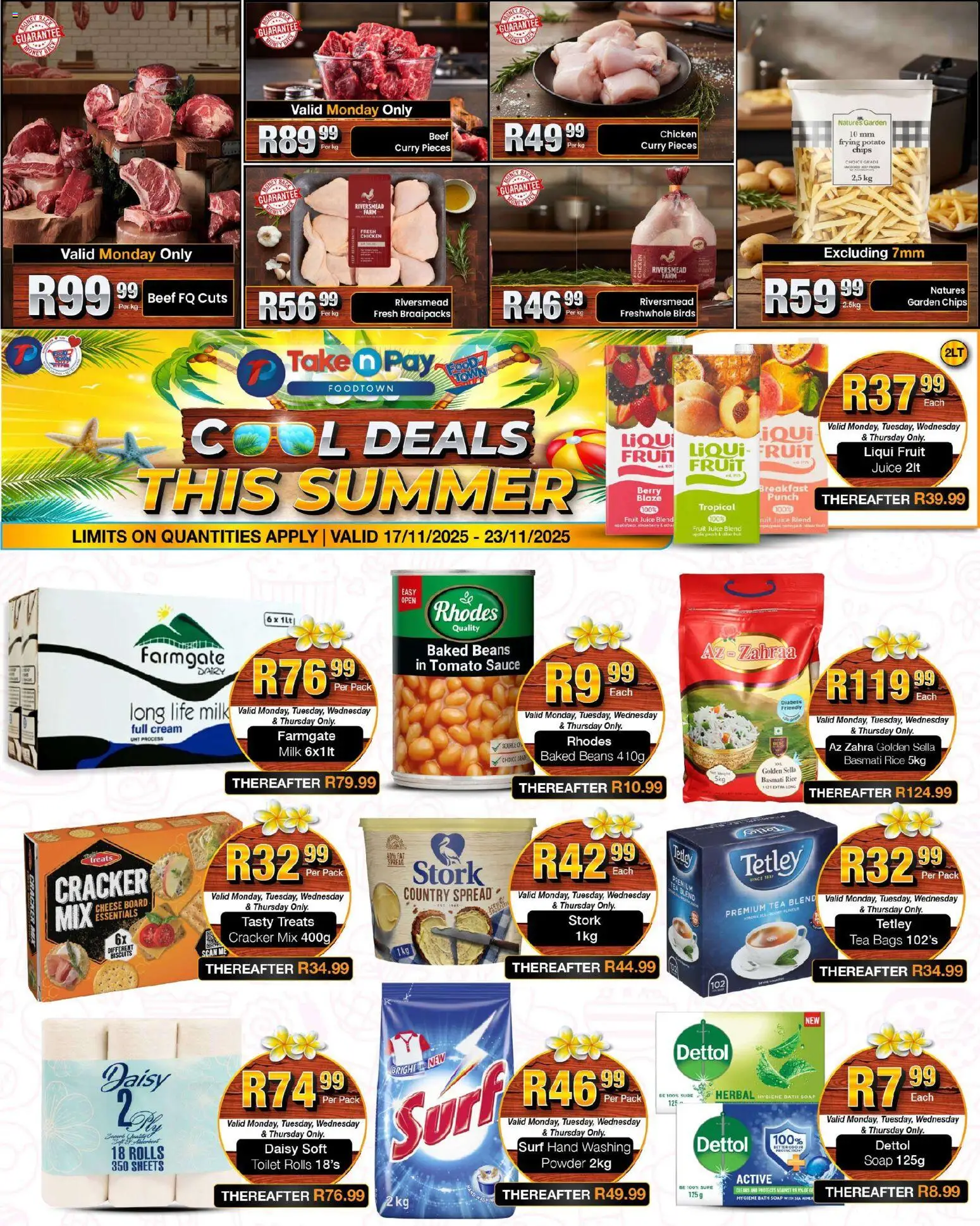 Take n Pay Specials - page 1- valid from 17/11/2025