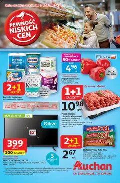Podgląd Auchan Gazetka - Pewność niskich cen Hipermarket ważny od 18.09.2025