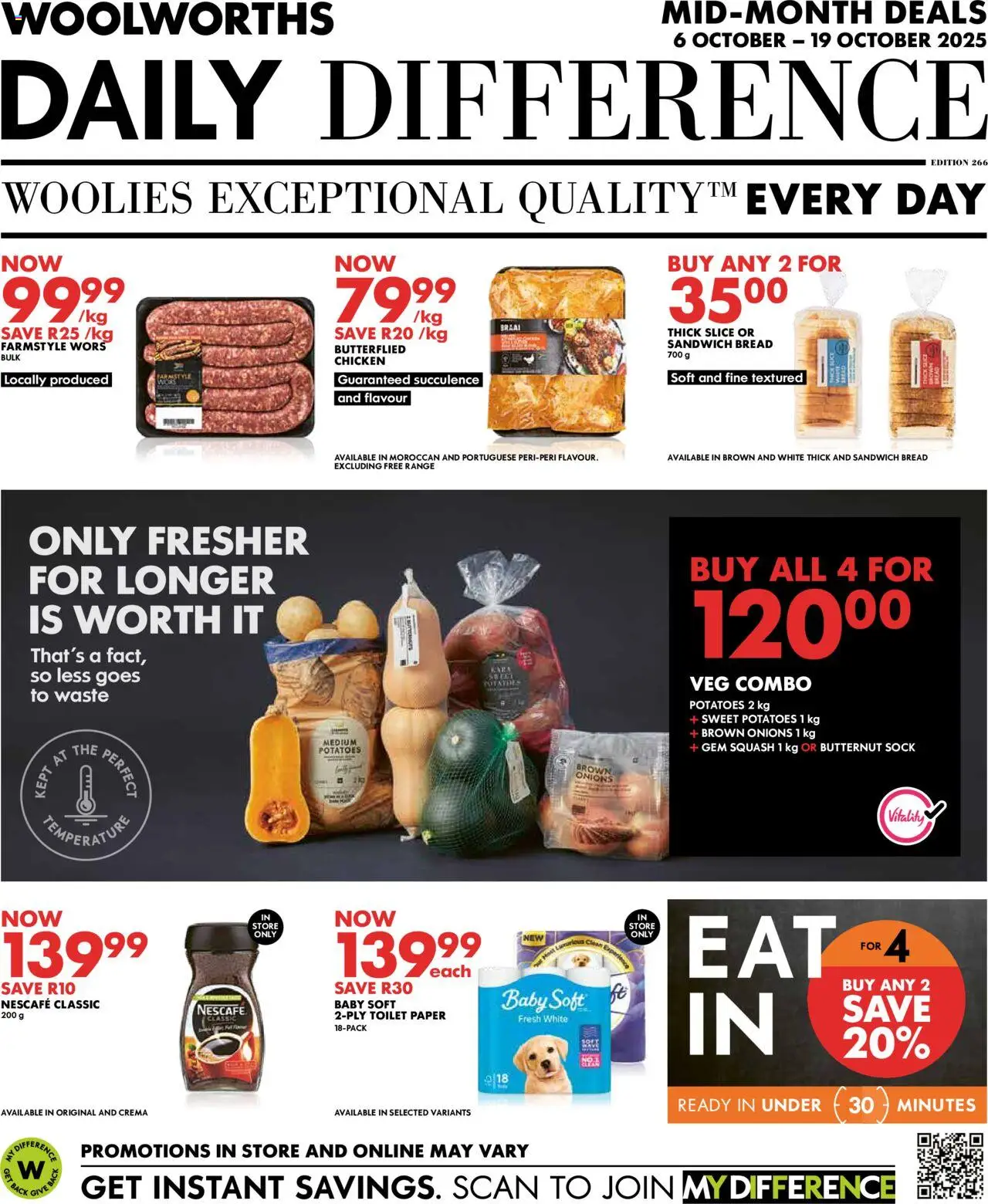 Woolworths Specials - page 1- valid from 06/10/2025