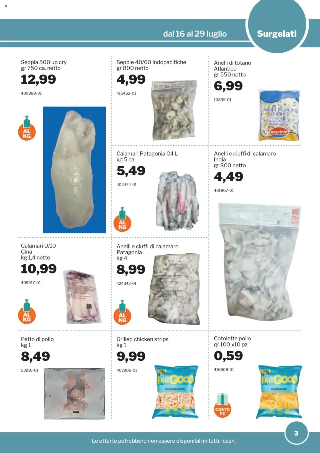 Volantino Sogegross	 - pagina 3 - valido dal 16/07/2025
