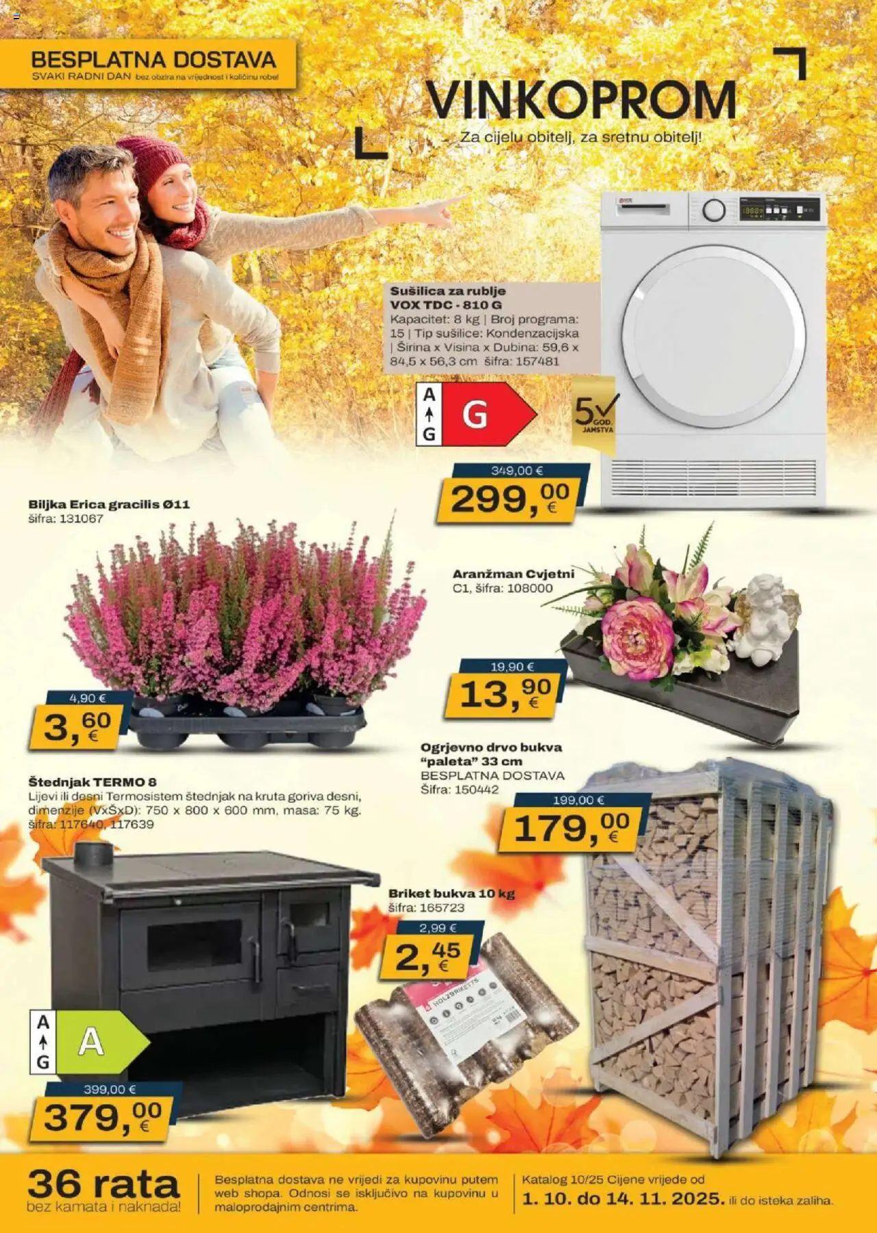 Katalog Vinkoprom - stranica 1- važeći od 01.10.2025