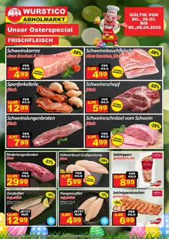 Vorschau Wurstico Abholmarkt Flugblatt gültig ab 26.03.2026
