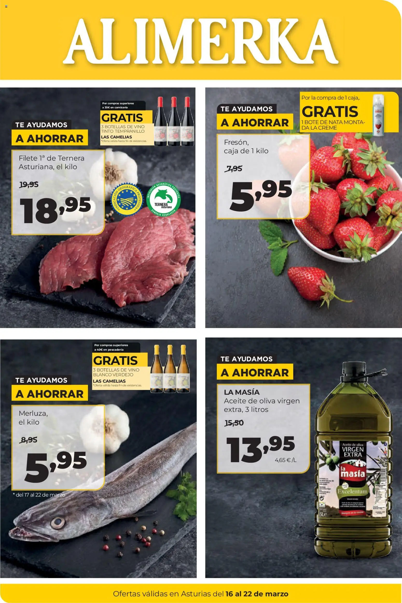 Alimerka folleto Asturias - Página de 1 - Válido desde 16/03/2026