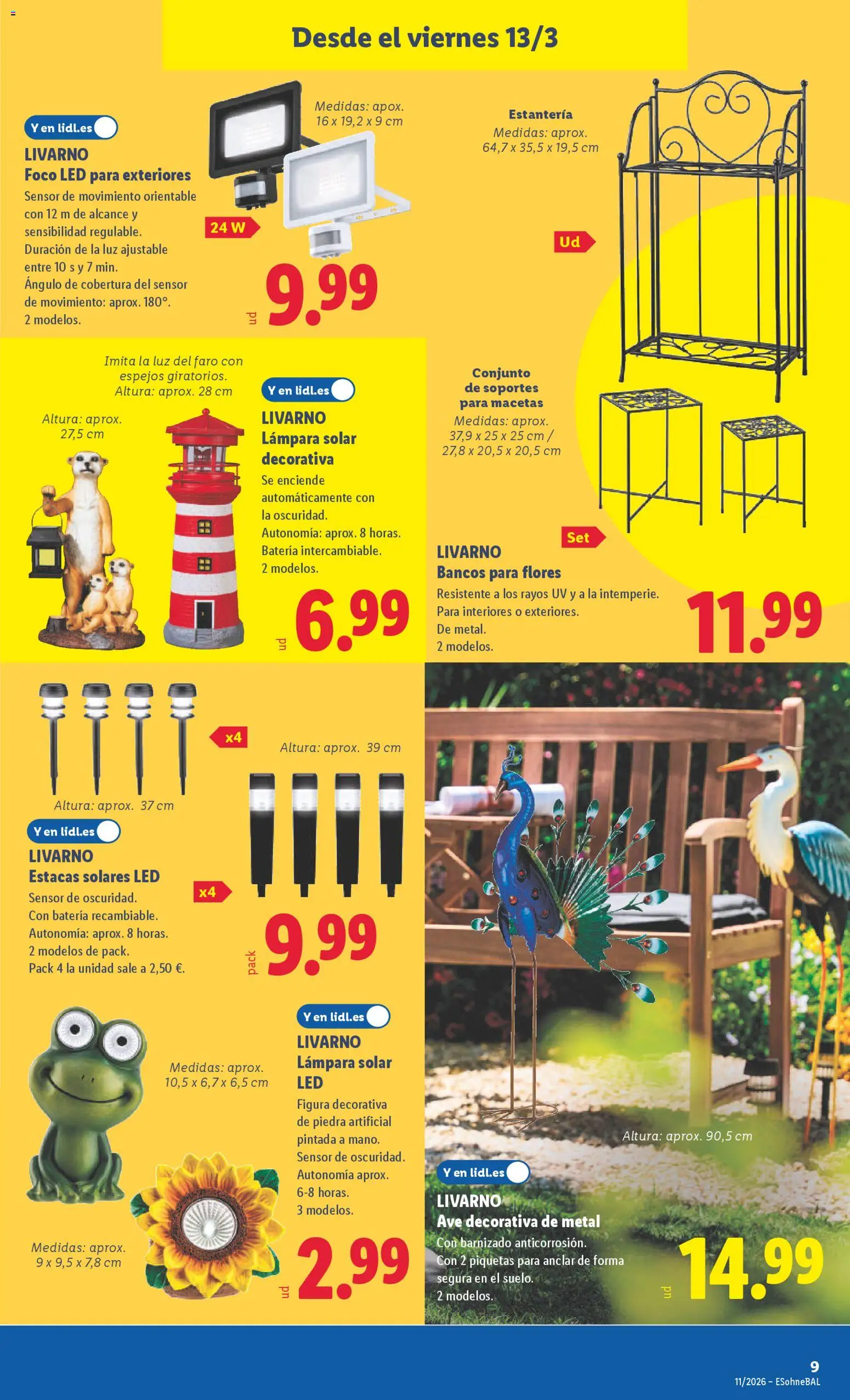Lidl folleto de bazar - Página de 19 - Válido desde 09/03/2026