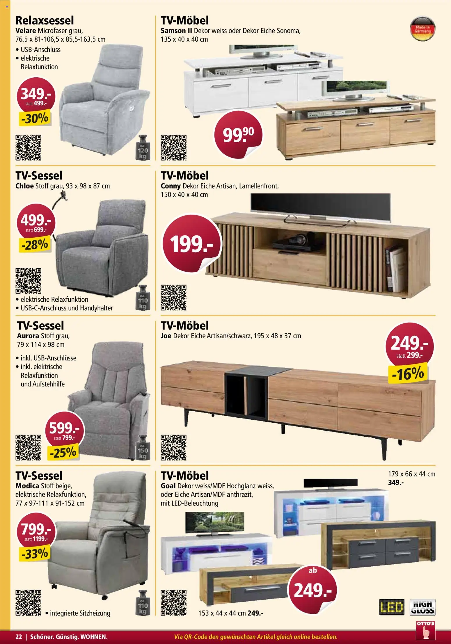 Otto's Aktionen Möbelflyer - page 22- valid from 01.03.2026