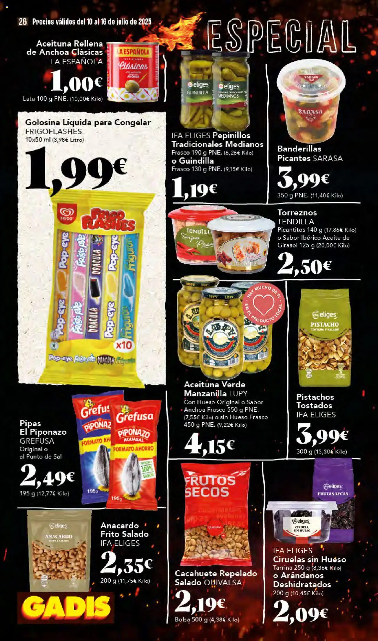 Gadis folleto - Página de 26 - Válido desde 10/07/2025