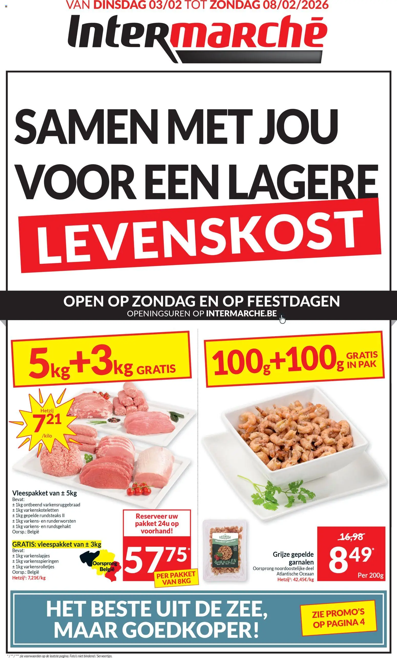 Intermarché folder week 6 - pagina 1- geldig vanaf 03/02/2026