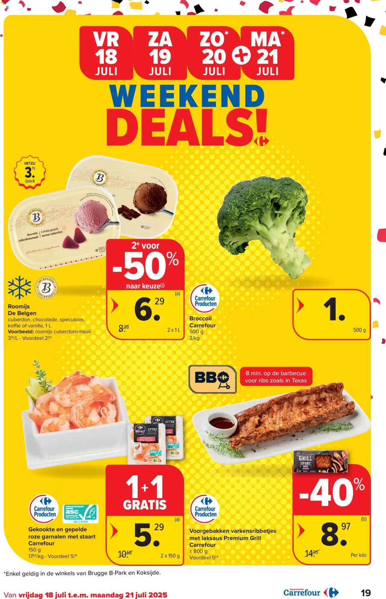 Carrefour folder week 29 - pagina 19- geldig vanaf 16/07/2025