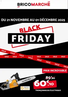 Aperçu Bricomarché Black Friday valable à partir du 21/11/2025