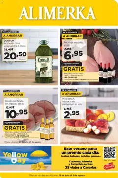 Vista previa del folleto Alimerka folleto Asturias válido desde 28/07/2025