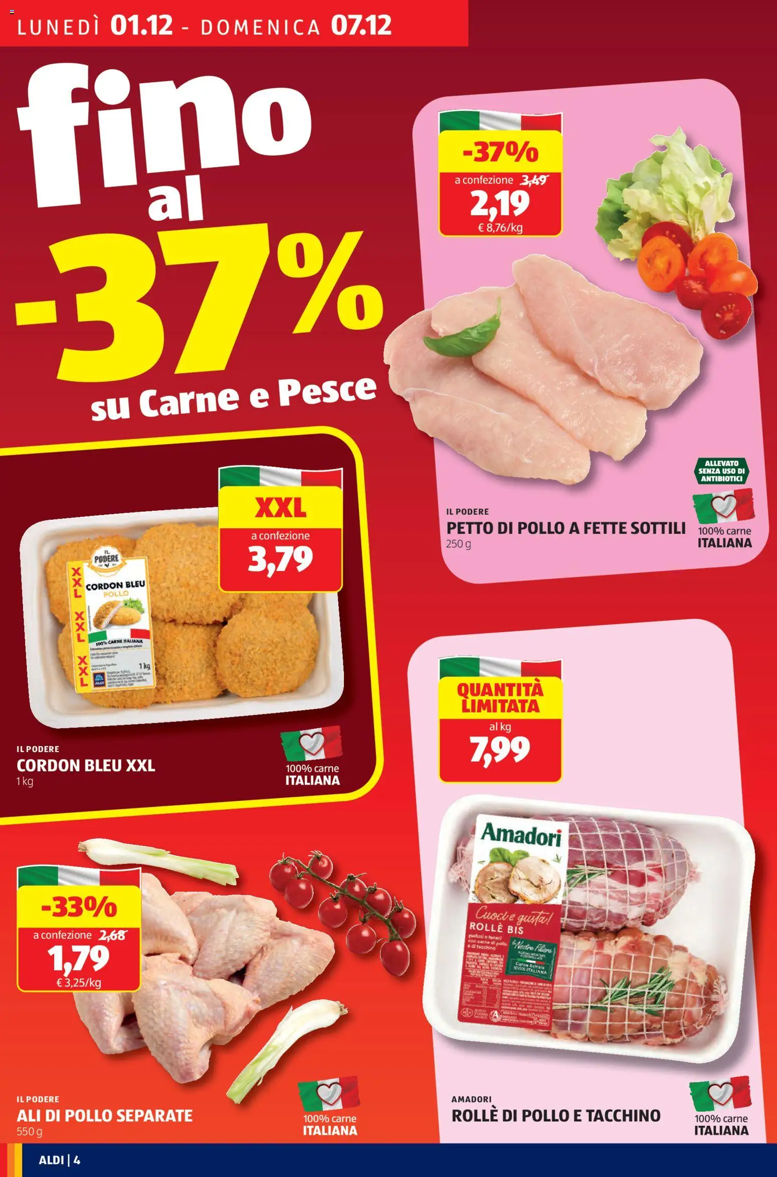 Volantino Aldi	 - pagina 4 - valido dal 01/12/2025