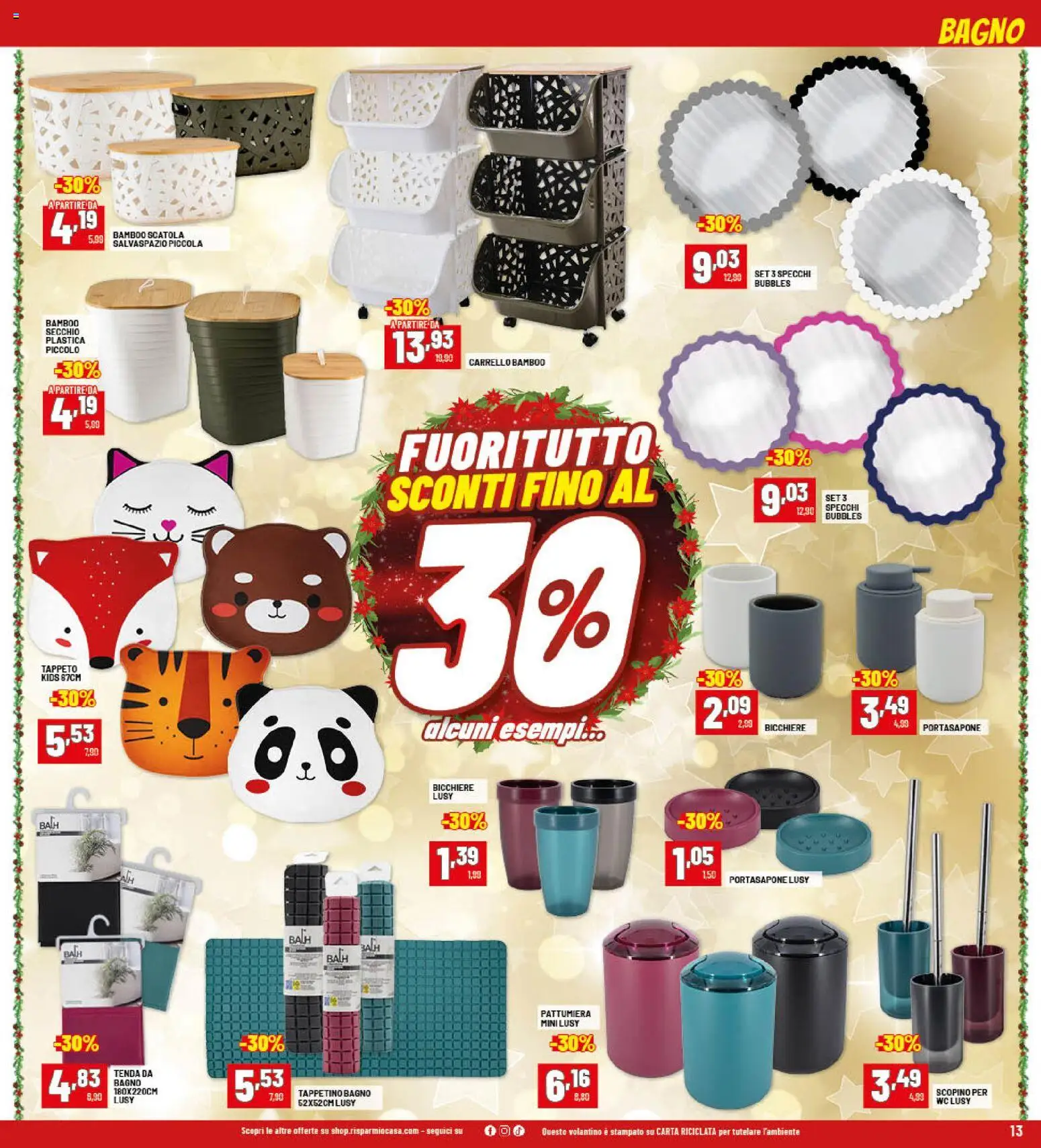 Volantino RisparmioCasa	 - pagina 13 - valido dal 22/12/2025