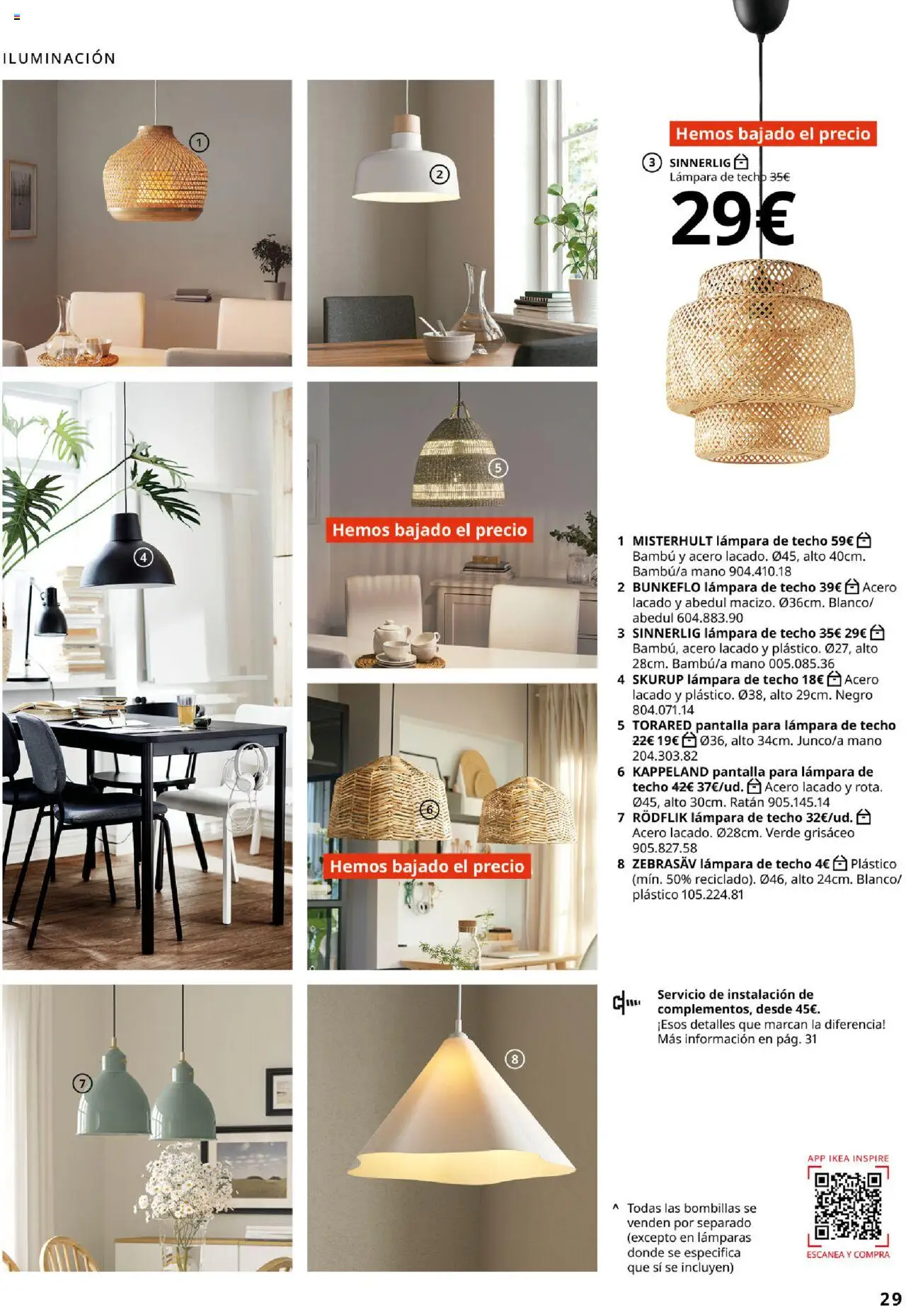 Catálogo IKEA Comedores - Página de 29 - Válido desde 01/09/2025