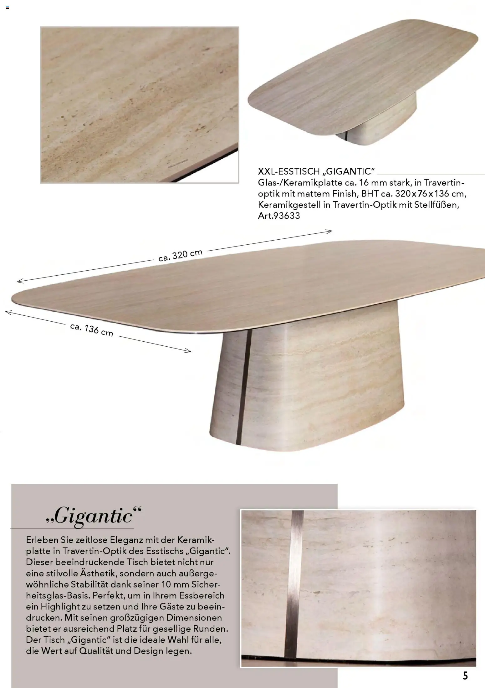 Rahaus Prospekt Glas/Keramik-Esstische - Seite 5 - gültig ab 29.01.2026
