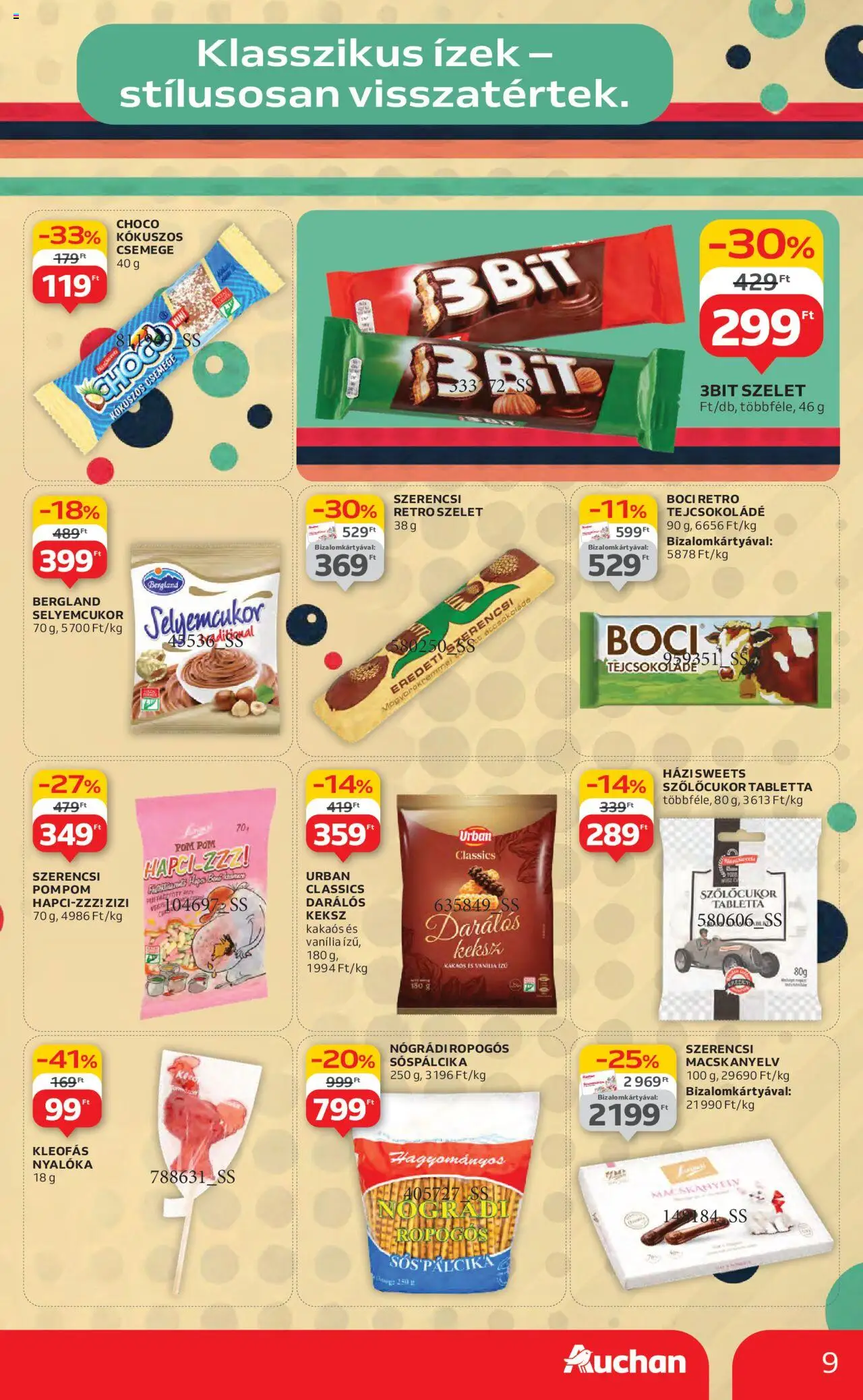 Auchan Akciós újság - 9oldal - érvényes 2025.07.17.-tól