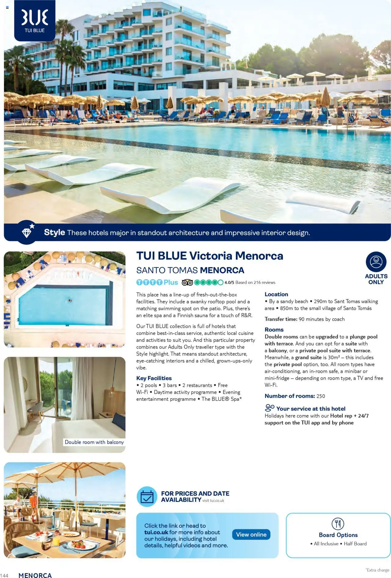TUI - Spain & Portugal - page 144- valid from 01/05/2025