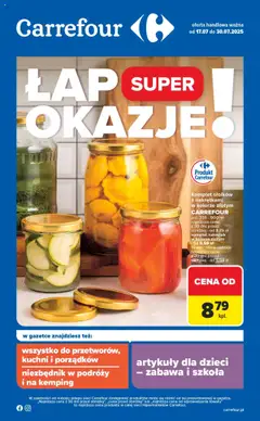 Podgląd Carrefour Gazetka - Łap okazje od czwartku ważny od 17.07.2025