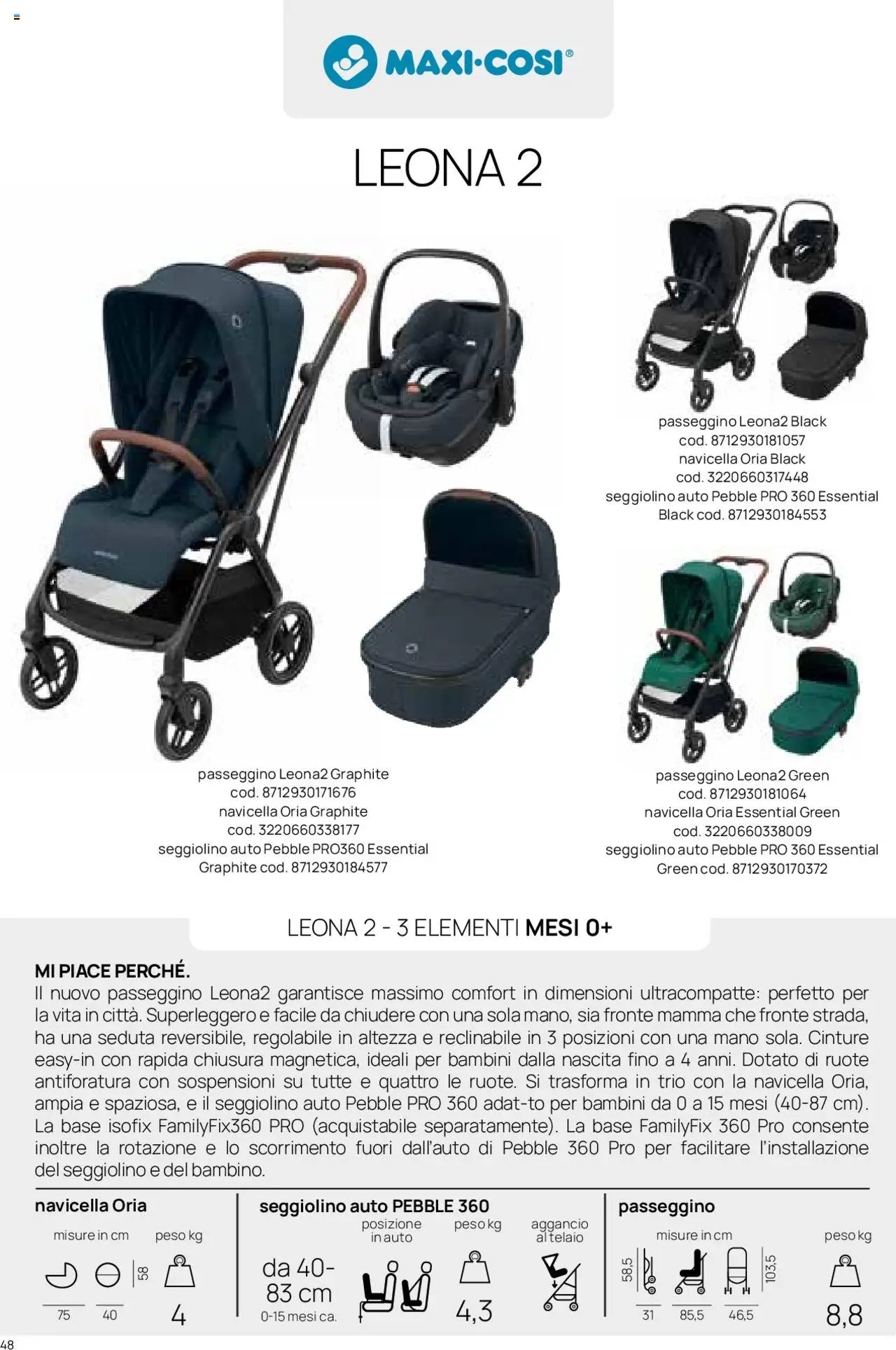 Catalogo Il Sistema Modulare Prenatal	 - pagina 43 - valido dal 01/01/2025