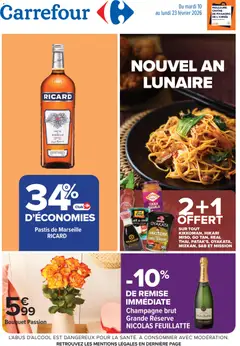Aperçu Carrefour catalogue semaine 7 valable à partir du 10/02/2026