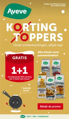 Aveve folder geldig vanaf 28/01/2026