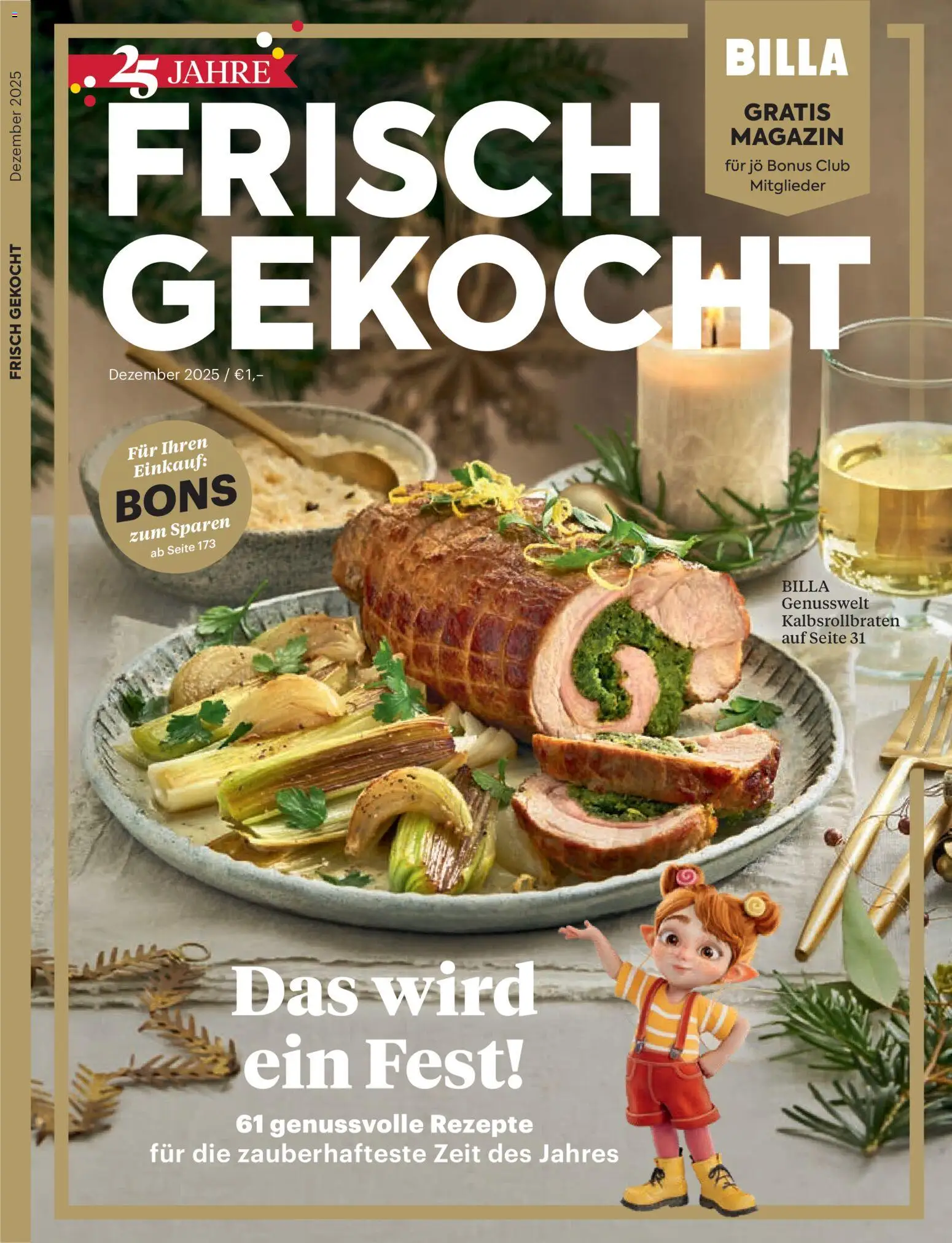 Billa  Frisch Gekocht - Seite 1- gültig ab 01.12.2025