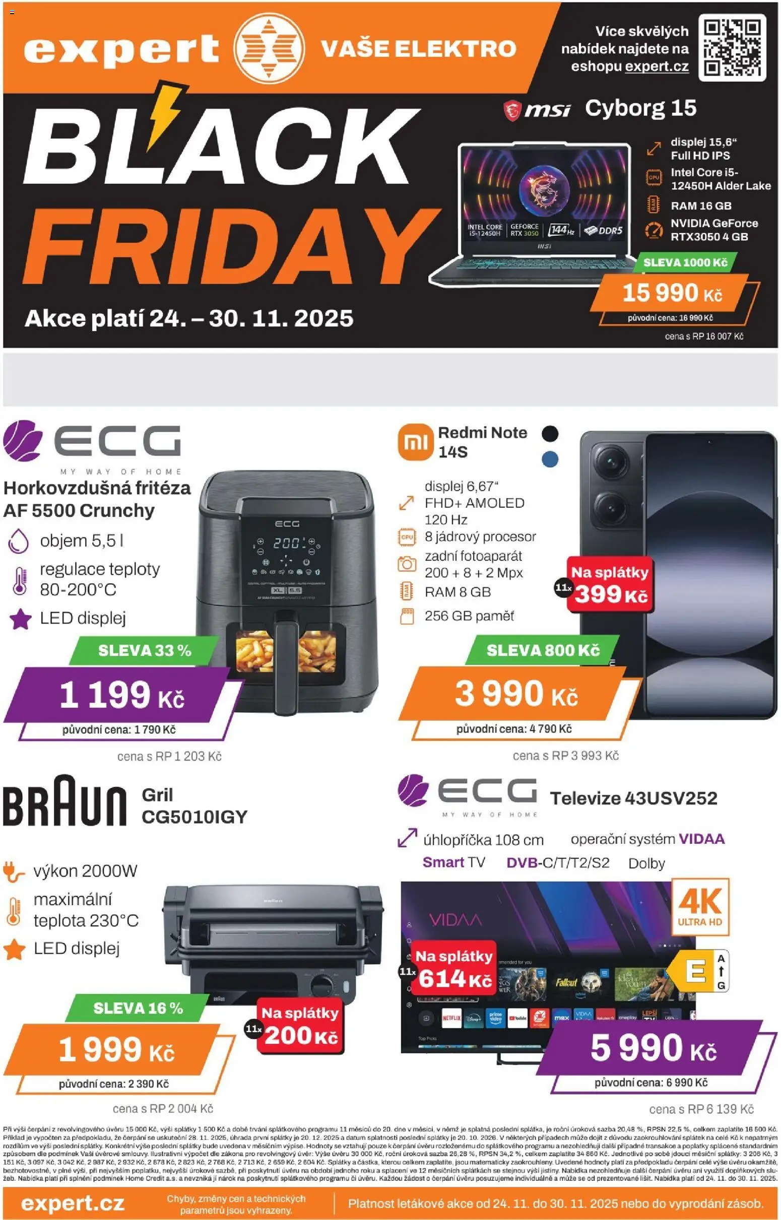 Expert elektro Black Friday - strana 1- platný od 24.11.2025