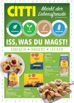 Forhåndsvisning CITTI - Økologiske varer gyldig fra 07/01/2026