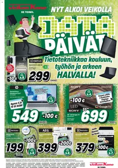 Esikatselu Veikon Kone tarjoukset voimassa alkaen 11/08/2025