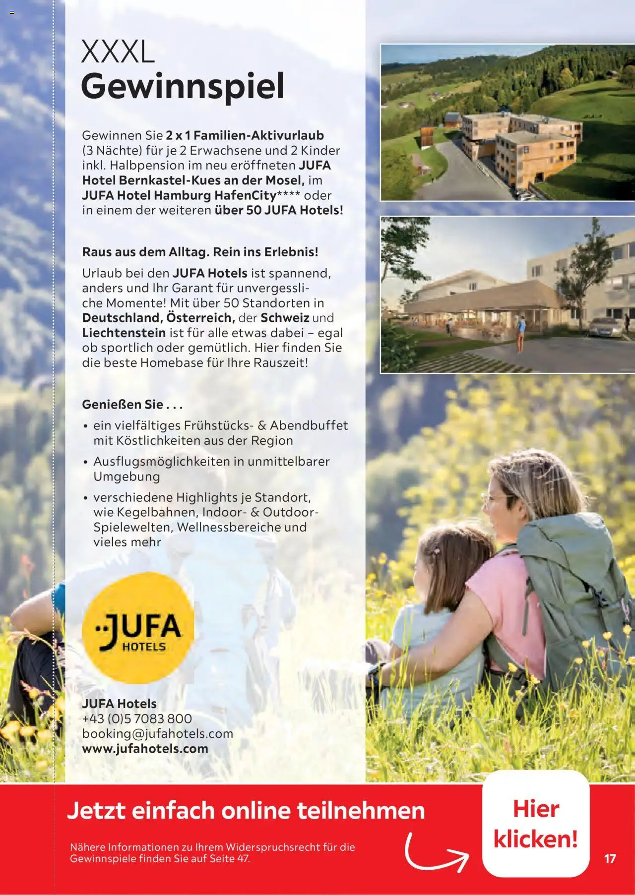 XXXL Lutz Freundschaftskartenjournal - Seite 17 - gültig ab 01.08.2025