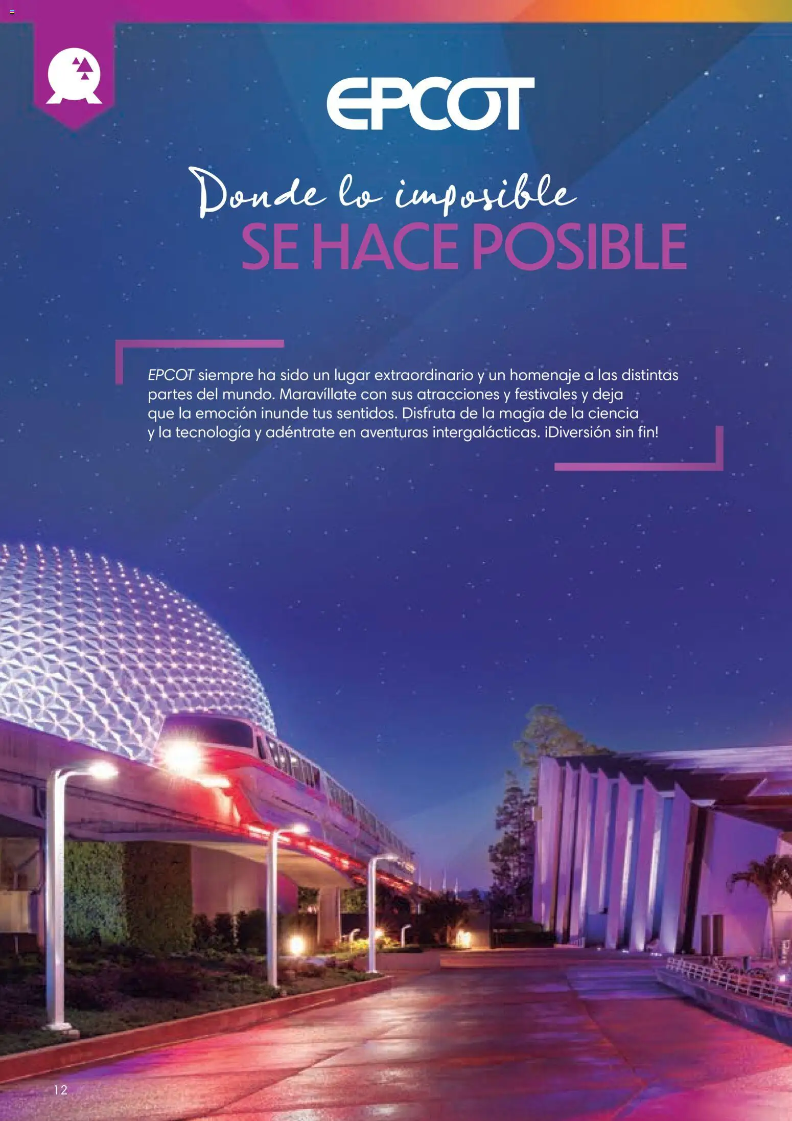 Viajes El Corte Inglés Folleto Walt Disney World - Página de 12 - Válido desde 03/12/2025