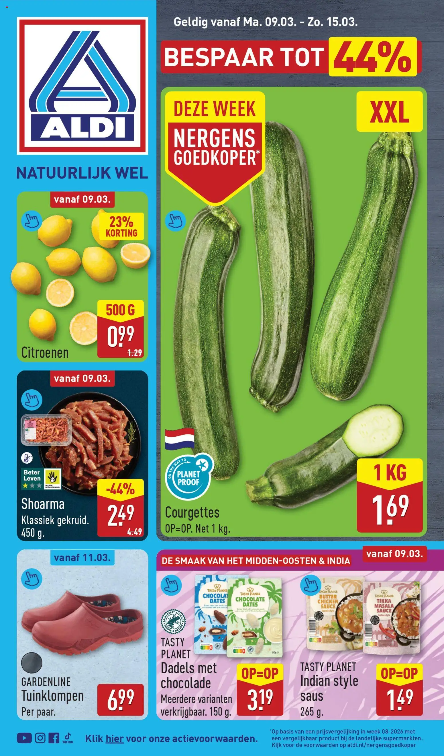 Aldi folder week 11 - pagina 1- geldig vanaf 09-03-2026