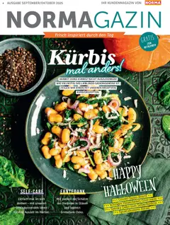 Vorschau Norma NORMAgazin September/Oktober 2025 gültig ab 01.09.2025