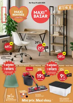 Aperçu Maxi Bazar catalogue valable à partir du 13/08/2025