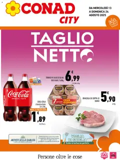 Anteprima Conad City Sicilia catalogo valida dal 13/08/2025