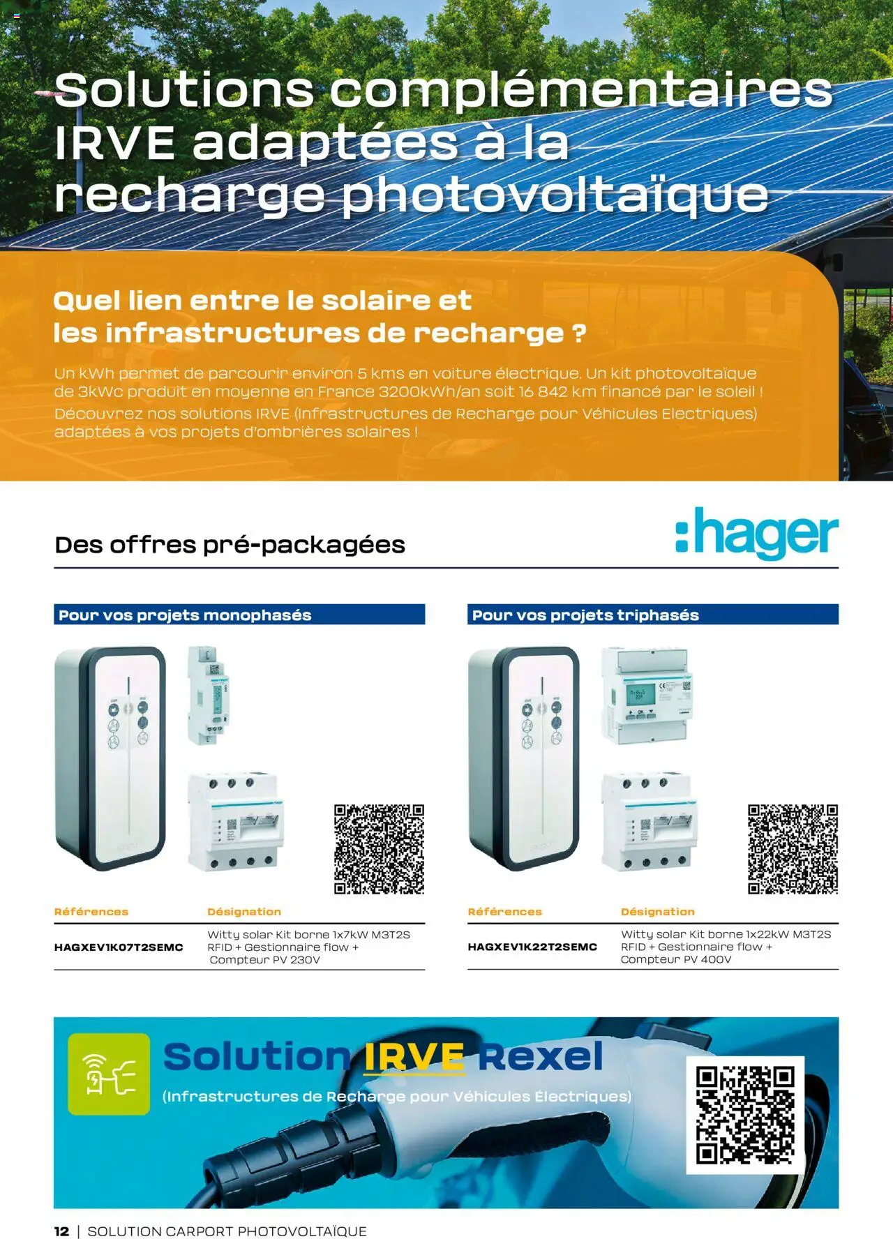 Rexel - Les Essentiels du Carport Photovoltaique - page 12 - valable à partir du 16/07/2025