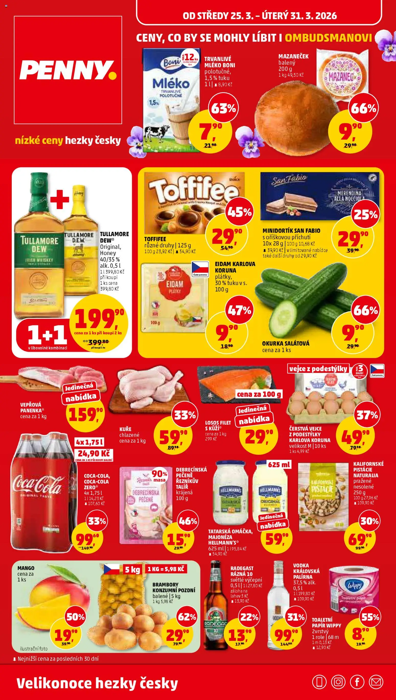 Penny Market leták - strana 1- platný od 25.03.2026