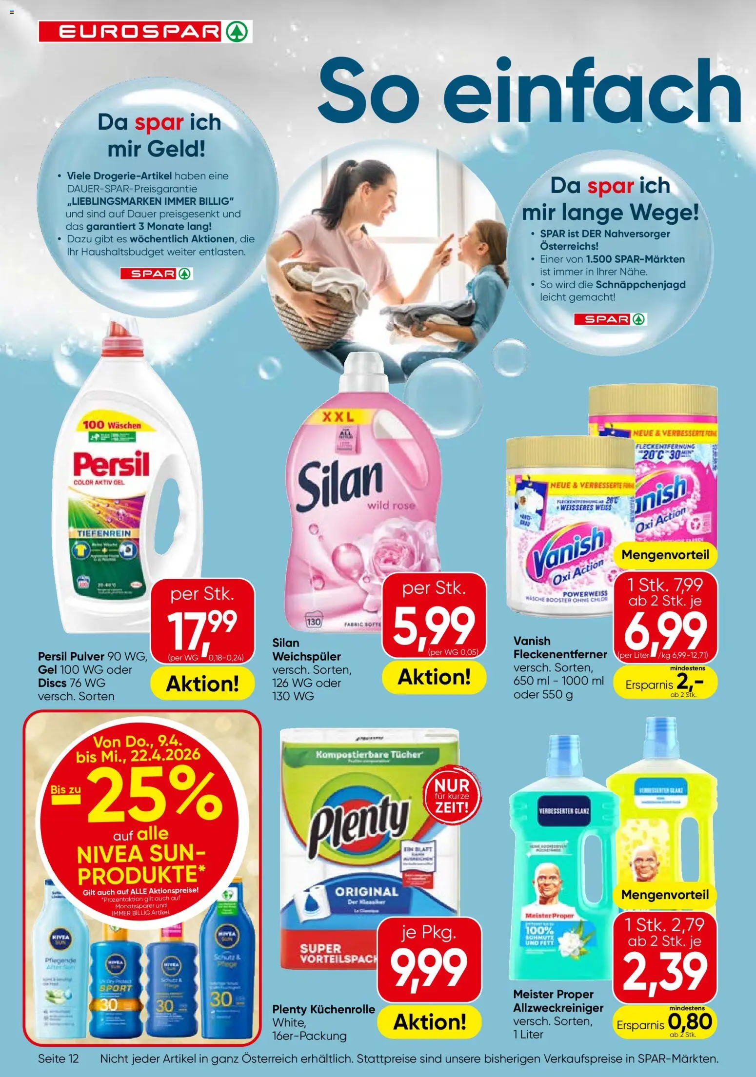 Eurospar Flugblatt - page 12- valid from 09.04.2026